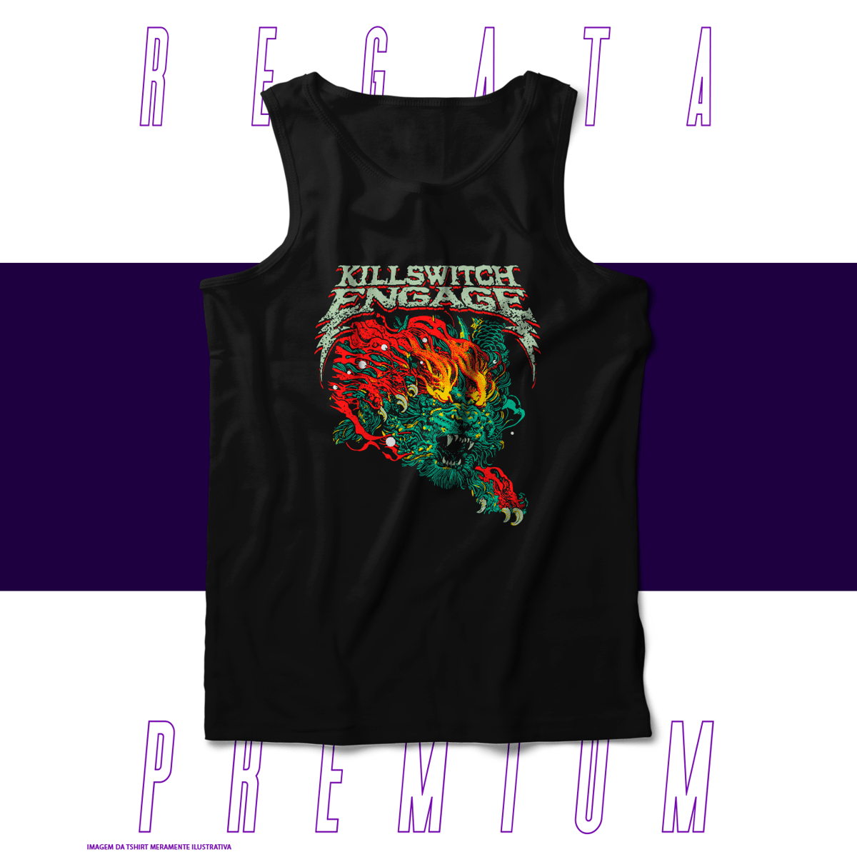 Nome do produto: Regata Premium - Killswitch Engage