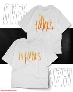Nome do produto Oversized Unissex - In Flames