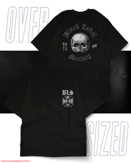 Nome do produto Oversized Unissex - Black Label Society