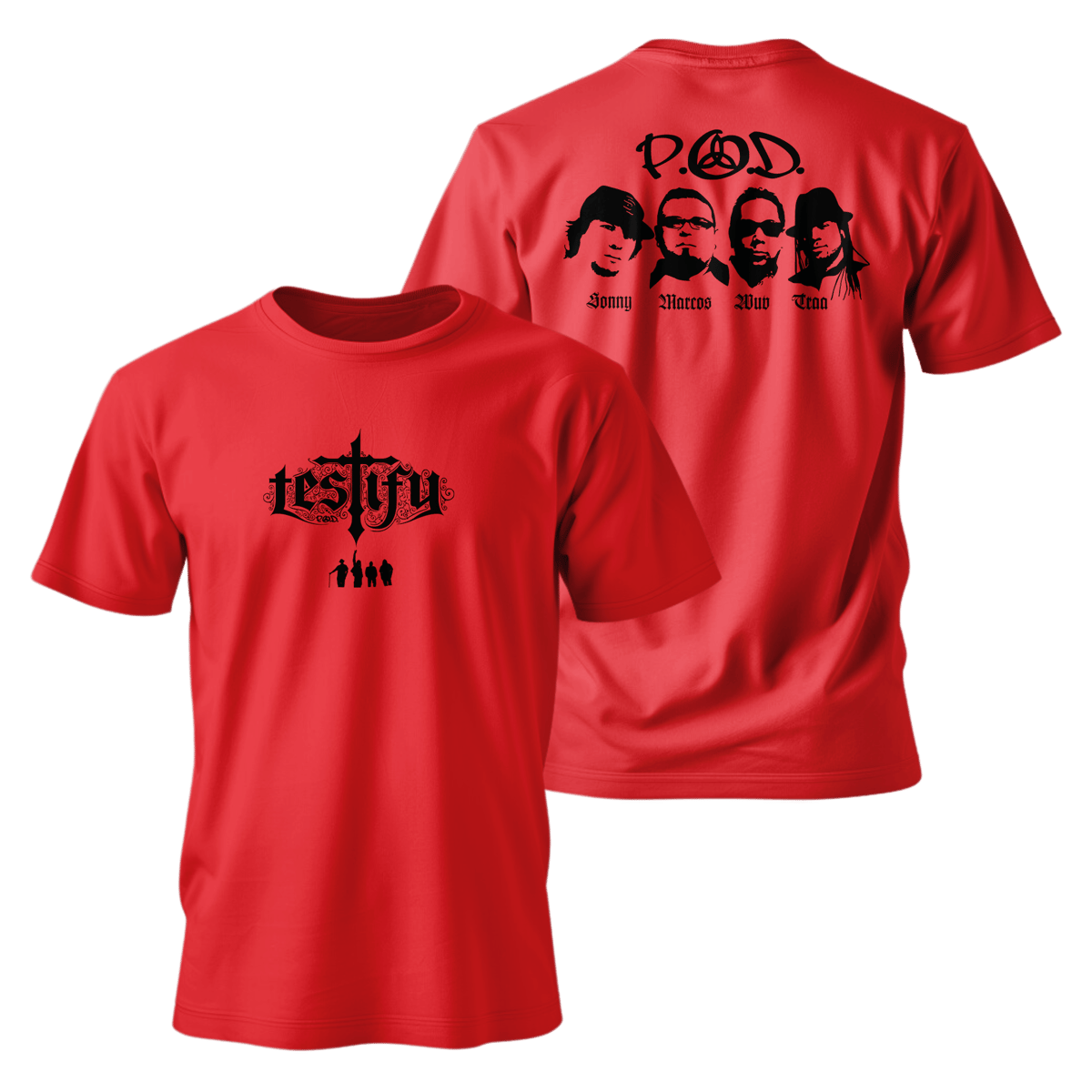 Nome do produto: Metal Band Unisex - P.O.D.