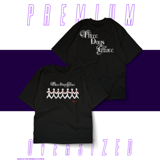 Nome do produto Oversized Unissex - Three Days Grace