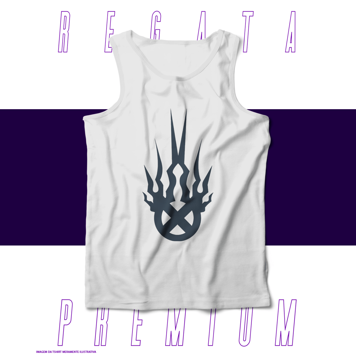 Nome do produto: Regata Premium - Static X