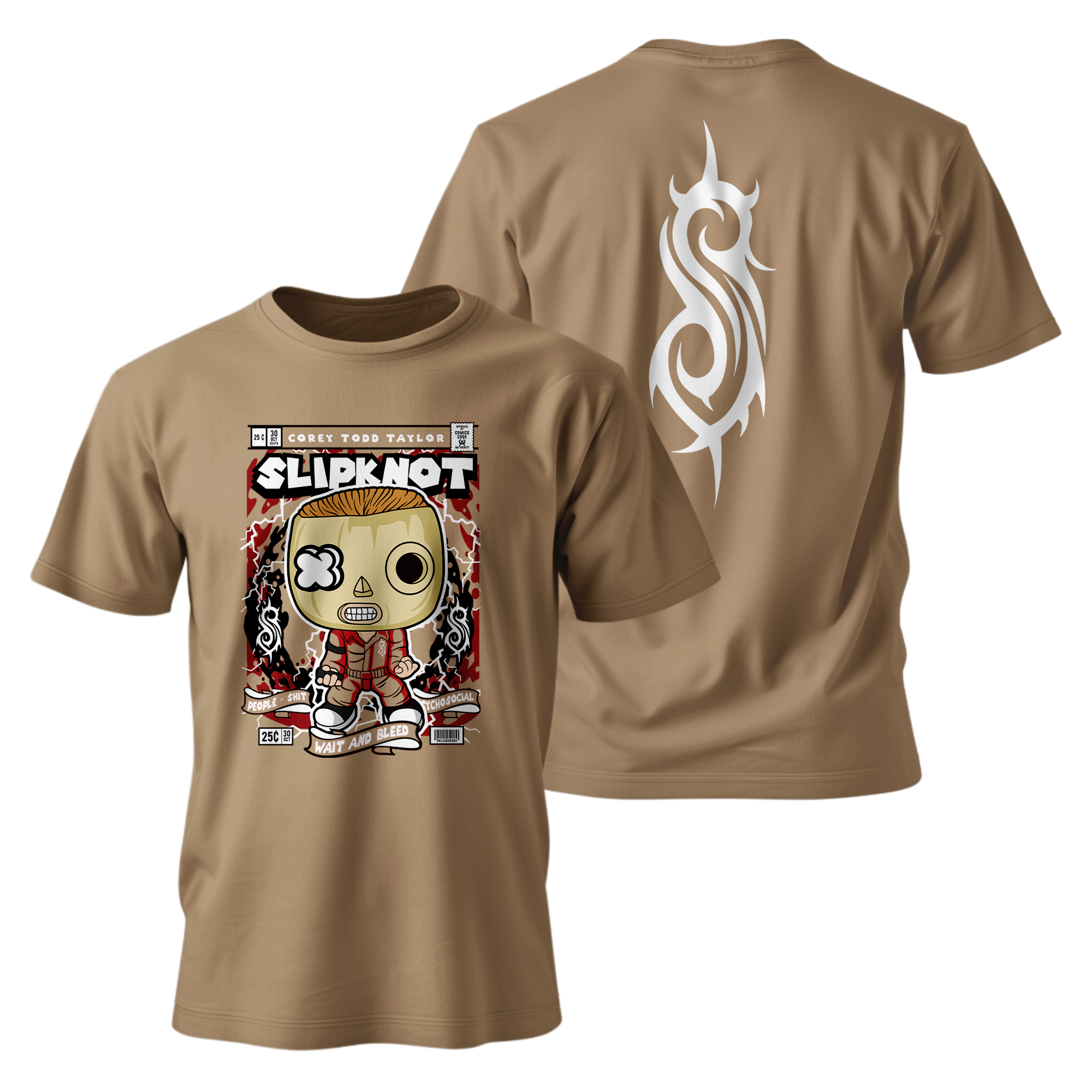 T-Shirt Prime Camiseta Premium - Corey Taylor - Slipknot em Rocket