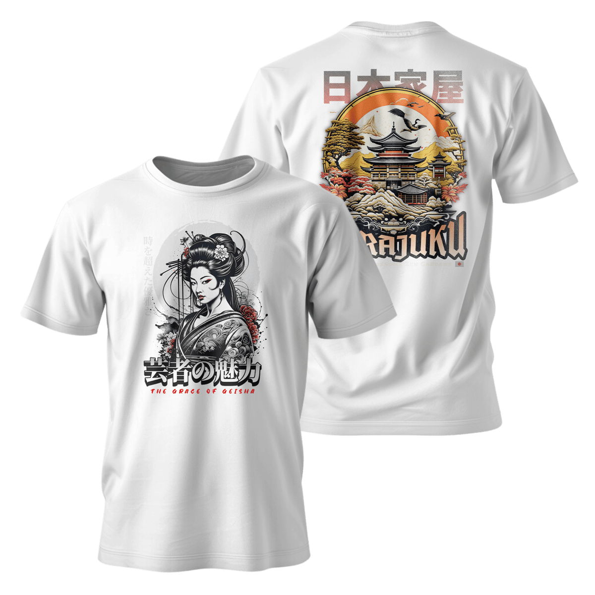 Nome do produto: Street Wear - Classsic Oriental Samurai T-Shirt