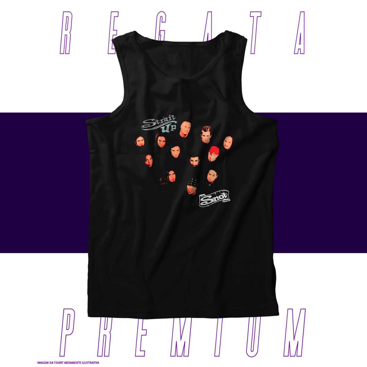 Nome do produto: Regata Premium - Snot