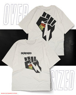 Nome do produto Oversized Unissex - Skindread