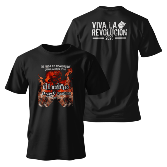 Camiseta Premium - Ill Niño Latino America 2026