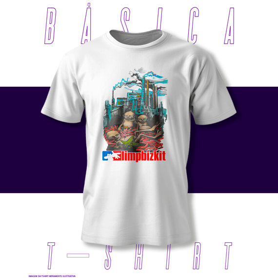 Camiseta Básica - LimpBizkit