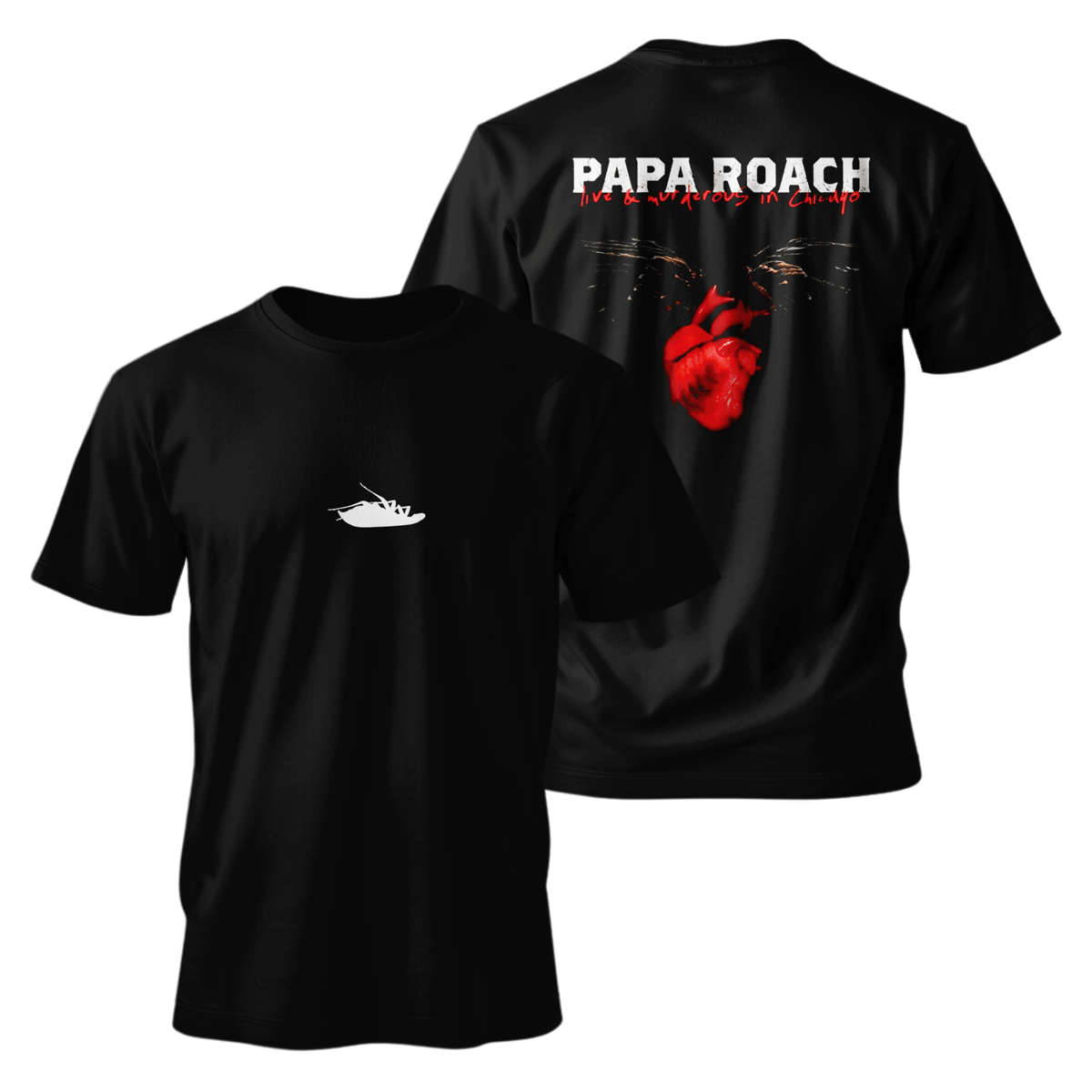 Nome do produto: Metal Band Unisex - Papa Roach