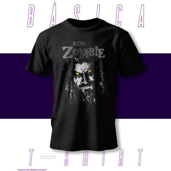 Camiseta Básica - Rob Zombie