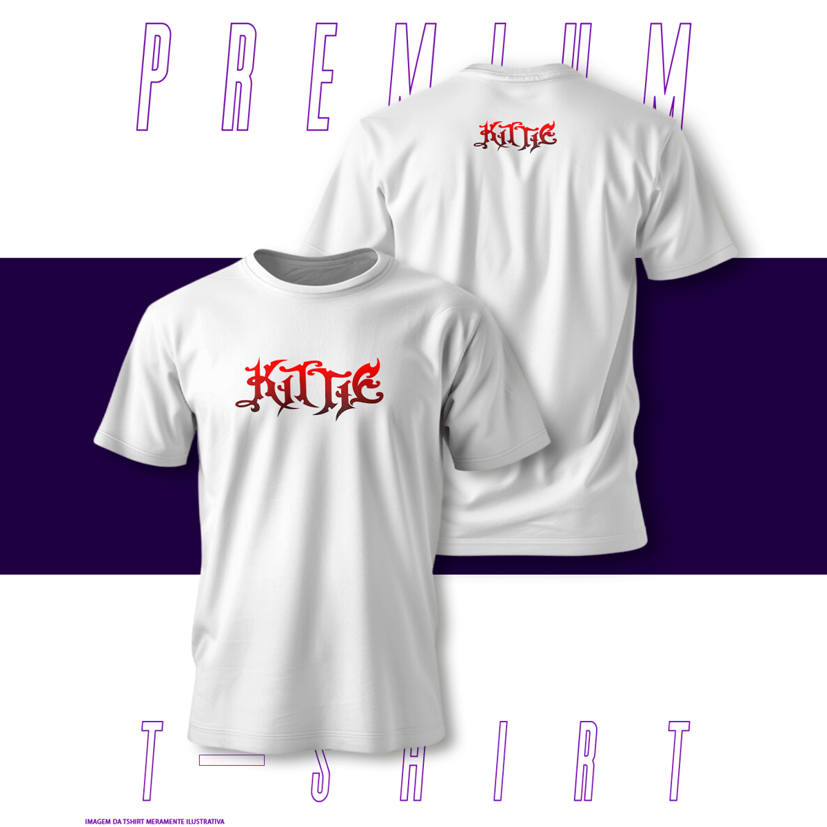 Nome do produto: Camiseta Premium - Kittie