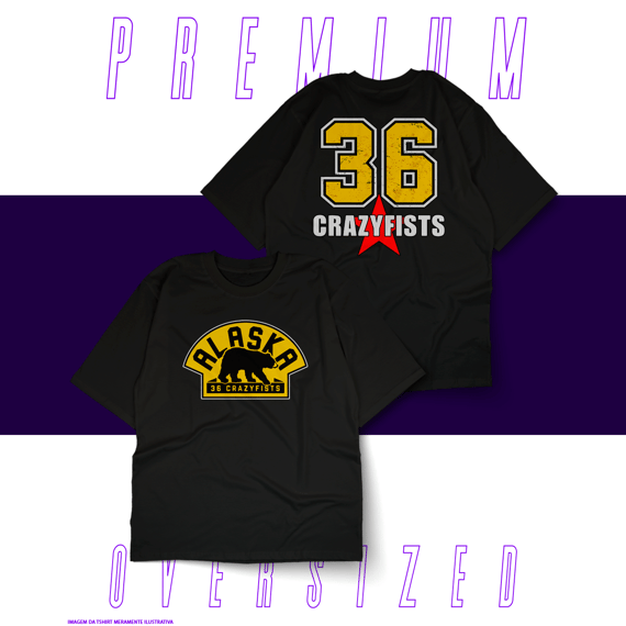 Oversized Unissex - 36 Crazyfists