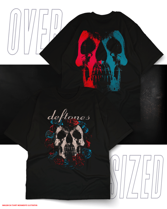 Oversized Unissex - Deftones