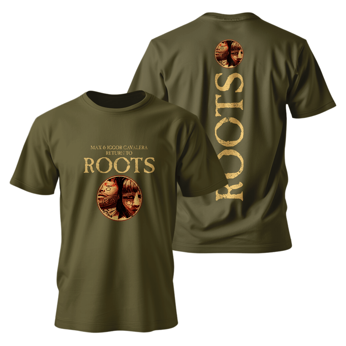 Nome do produto: Metal Band Unisex - Max & Iggor Cavalera