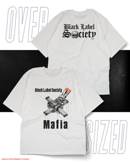 Nome do produto Oversized Unissex - Black Label Society