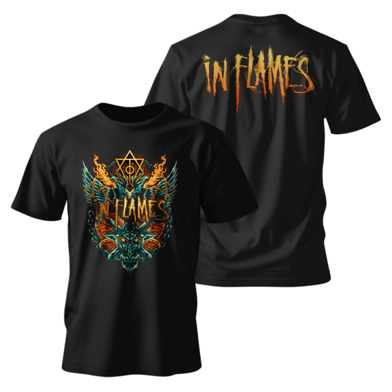 Camiseta Premium - In Flames