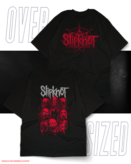 Nome do produto Oversized Unissex - Slipknot