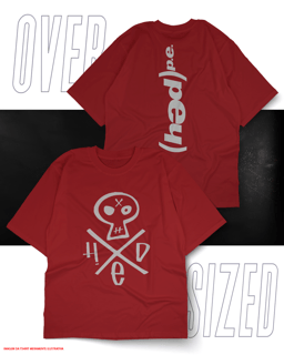 Nome do produto  Oversized Unissex - Hed p.e.