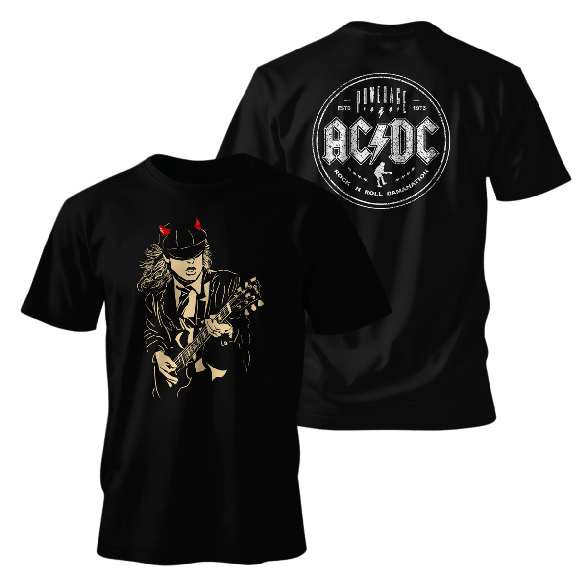Nome do produto: Metal Band Unisex - AC DC