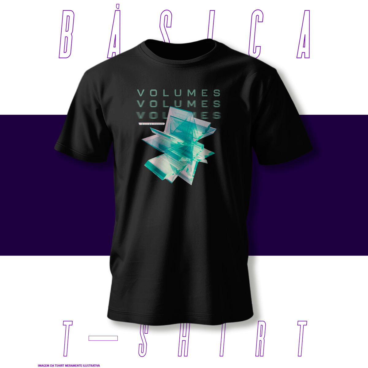 Nome do produto: Camiseta Premium - Volumes