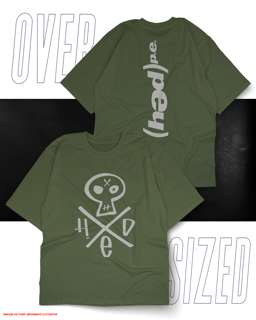 Nome do produto  Oversized Unissex - Hed p.e.
