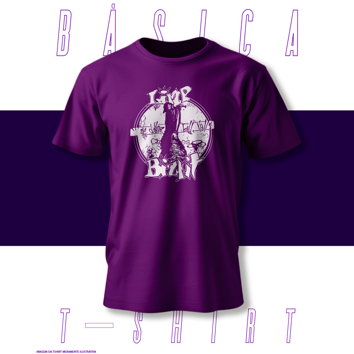 Nome do produto: Camiseta Básica - Limpbizkit