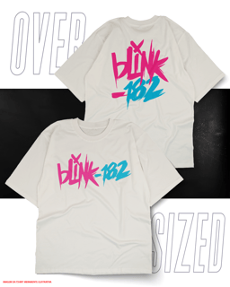 Nome do produto Oversized Unissex - Blink 182