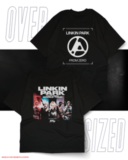 Oversized Unissex - Linkin Park From Zero 