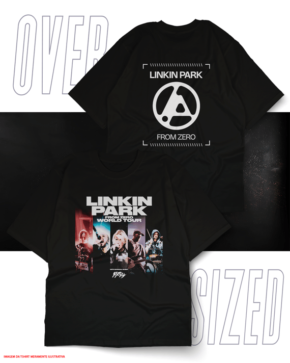 Oversized Unissex - Linkin Park From Zero 