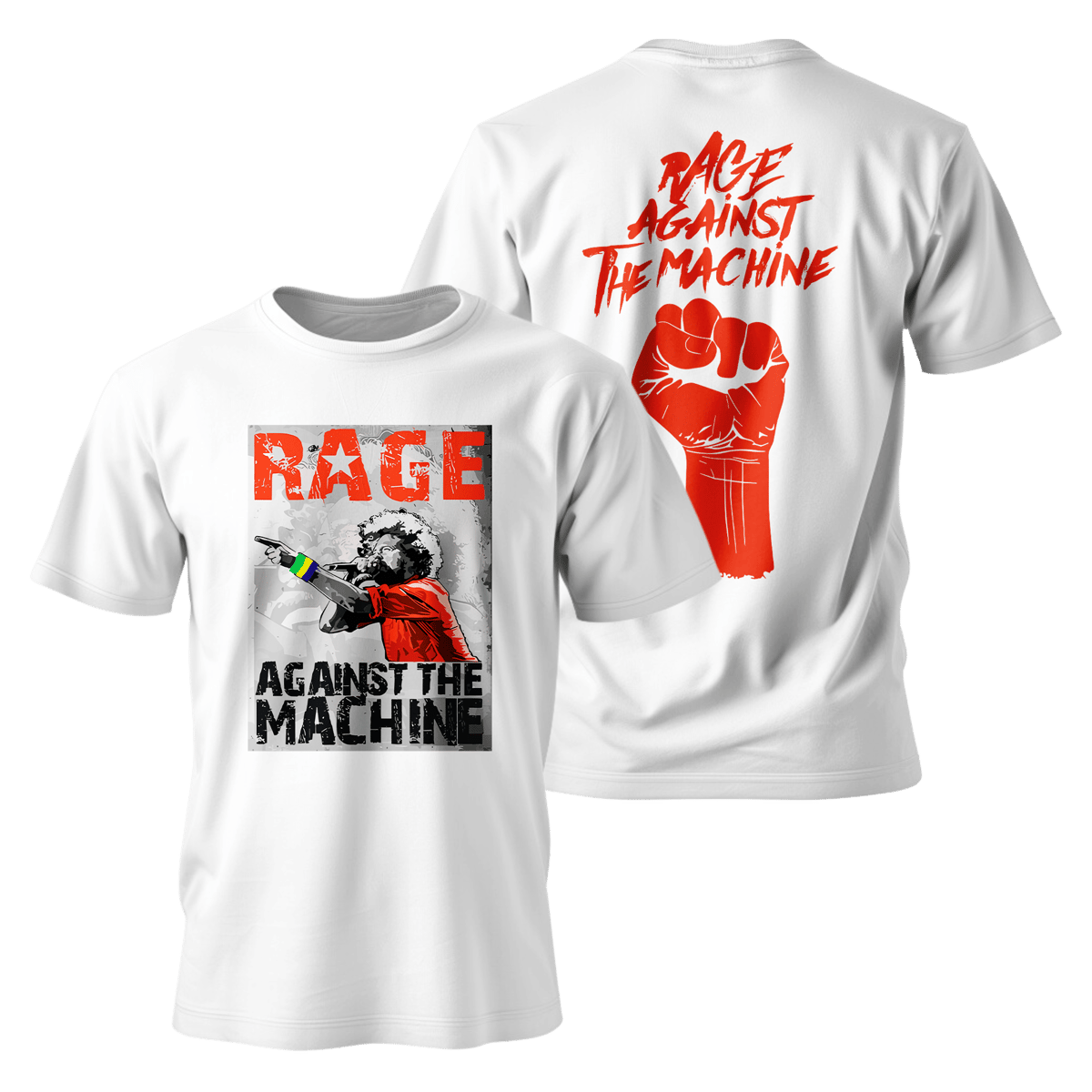 Nome do produto: Metal Band Unisex - Rage Against The Machine