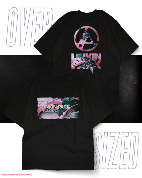 Oversized Unissex - Linkin Park From Zero 