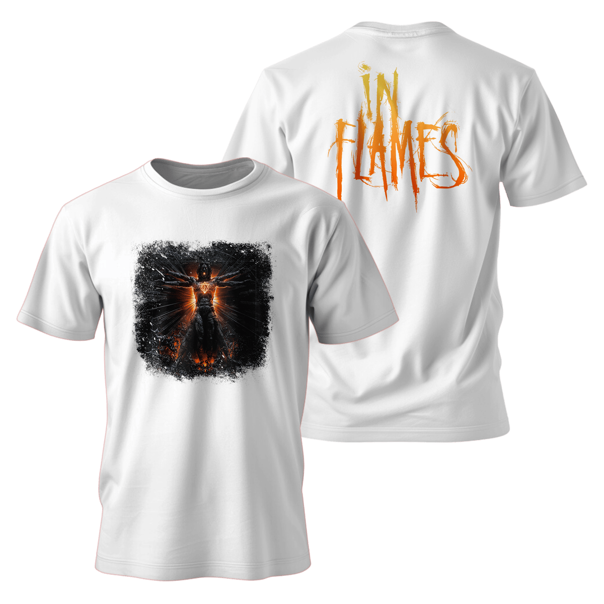 Camiseta Premium - In Flames Nome do produto: Camiseta Premium - In Flames