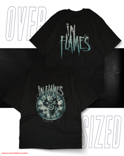 Nome do produto Oversized Unissex - In Flames