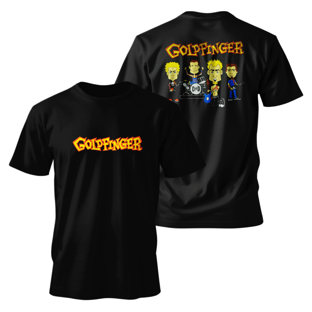Nome do produto: Metal Band Unisex -  Gold Finger