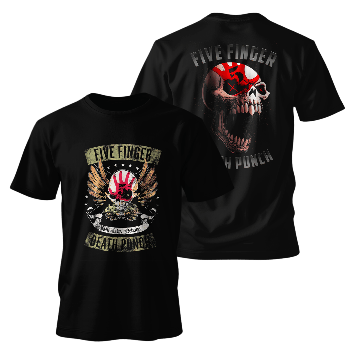 Nome do produto: Metal Band Unisex - Five Finger Death Punch