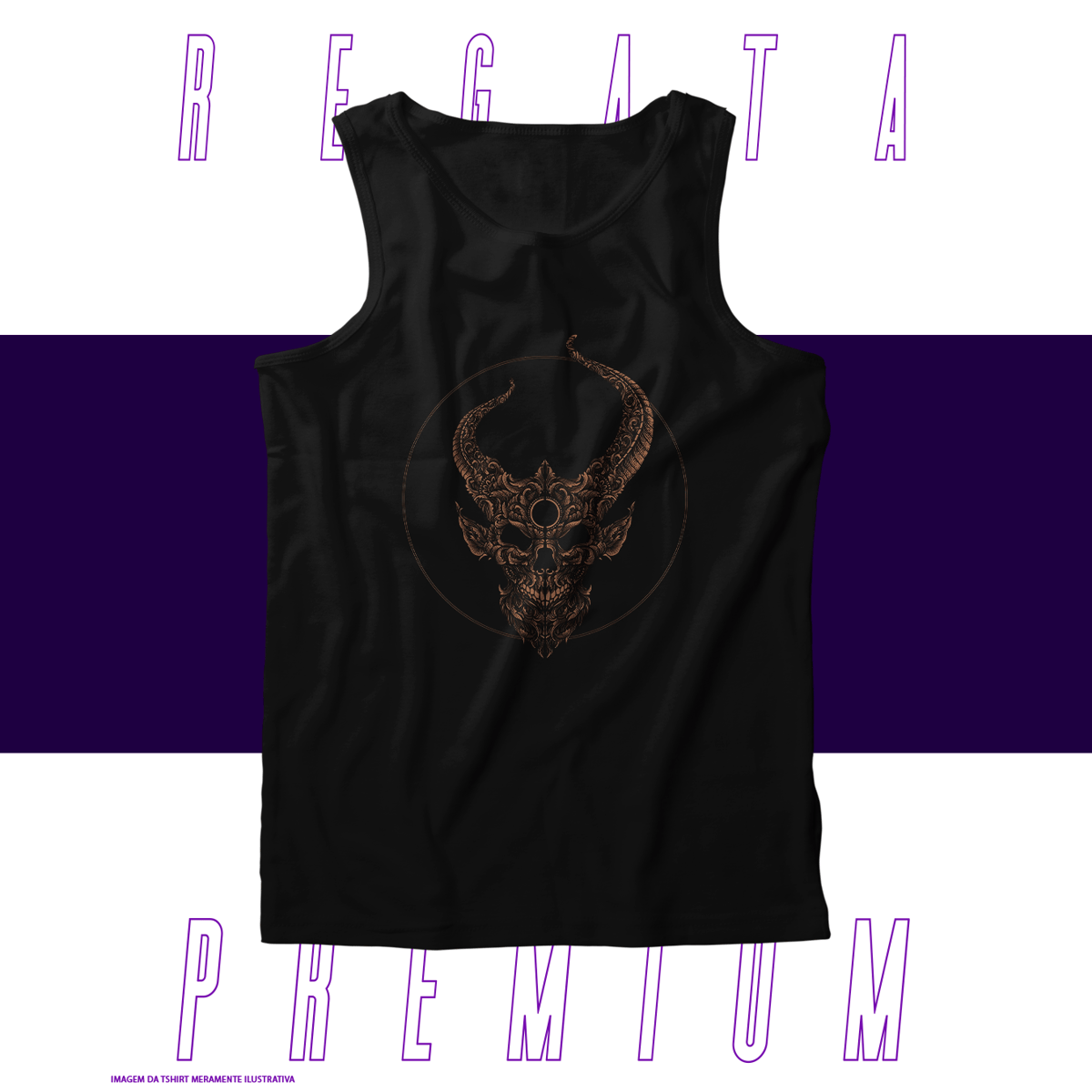 Nome do produto: Regata Premium - Demon Hunter