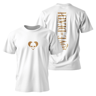 Nome do produto Metal Band Unisex - Love and Death
