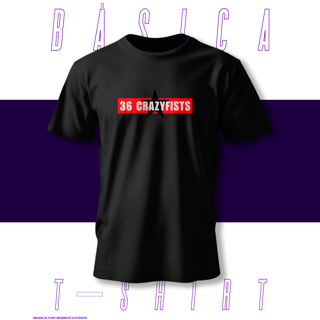 Nome do produto Camiseta Básica - 36 Crazyfists