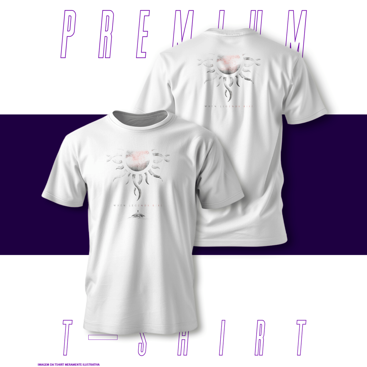 Nome do produto: Camiseta Premium - Godsmack