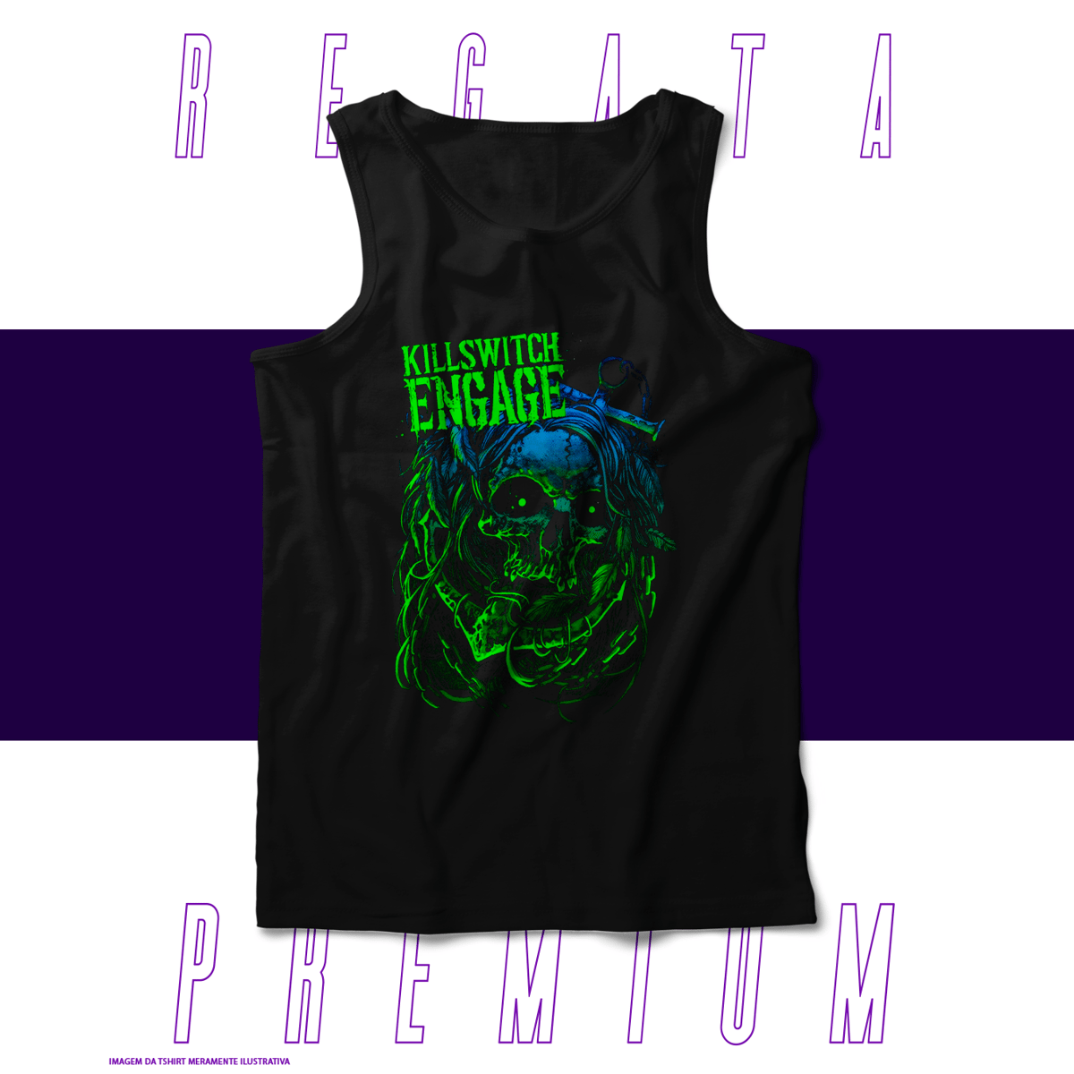 Nome do produto: Regata Premium - Killswitch Engage