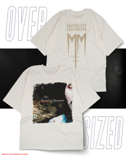 Nome do produto Oversized Unissex - Marilyn Manson