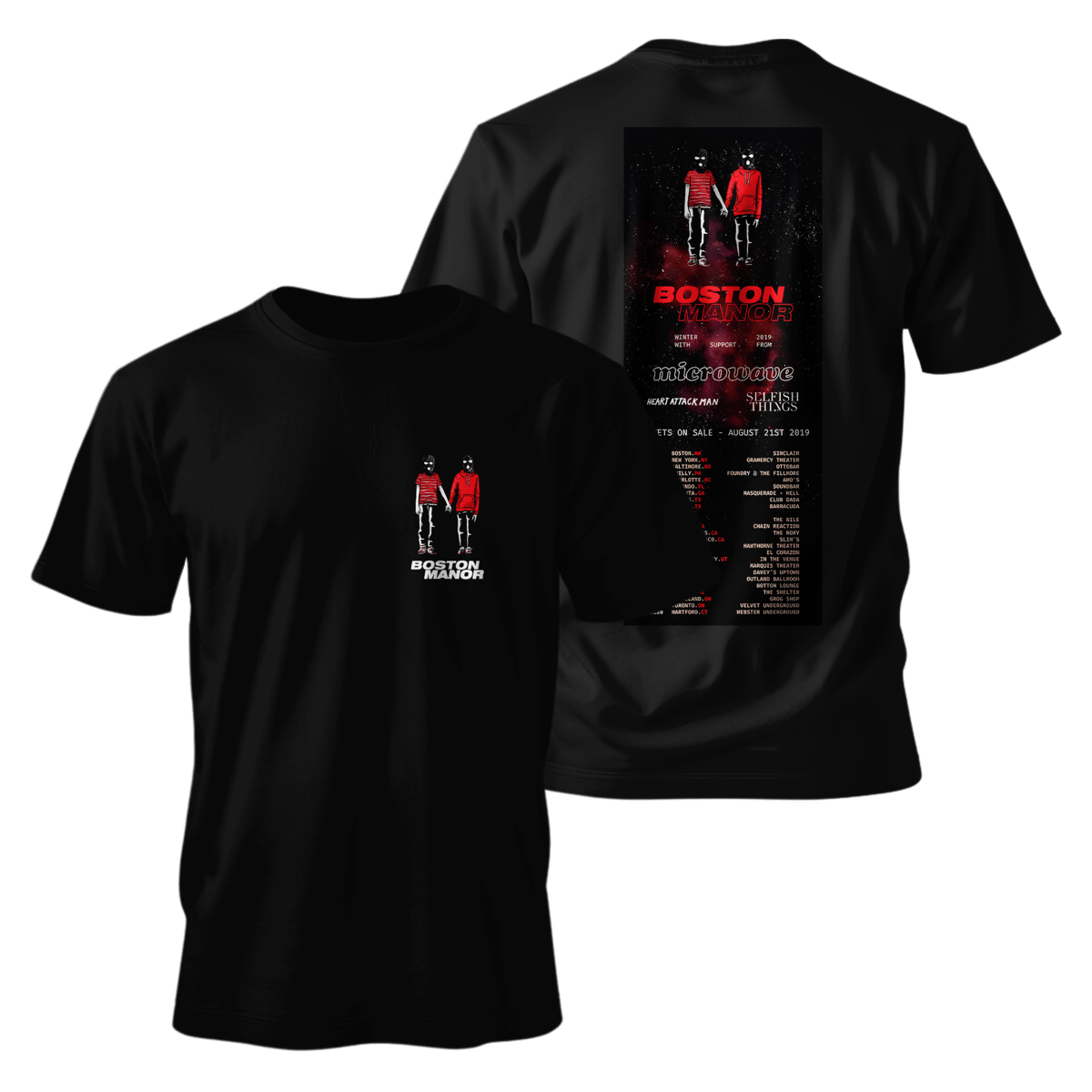 Nome do produto: Metal Band Unisex - Boston Manor