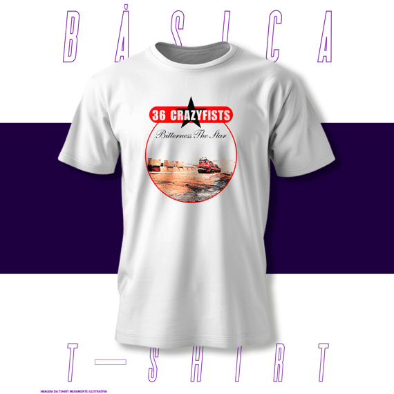 Camiseta Básica - 36 Crazyfists