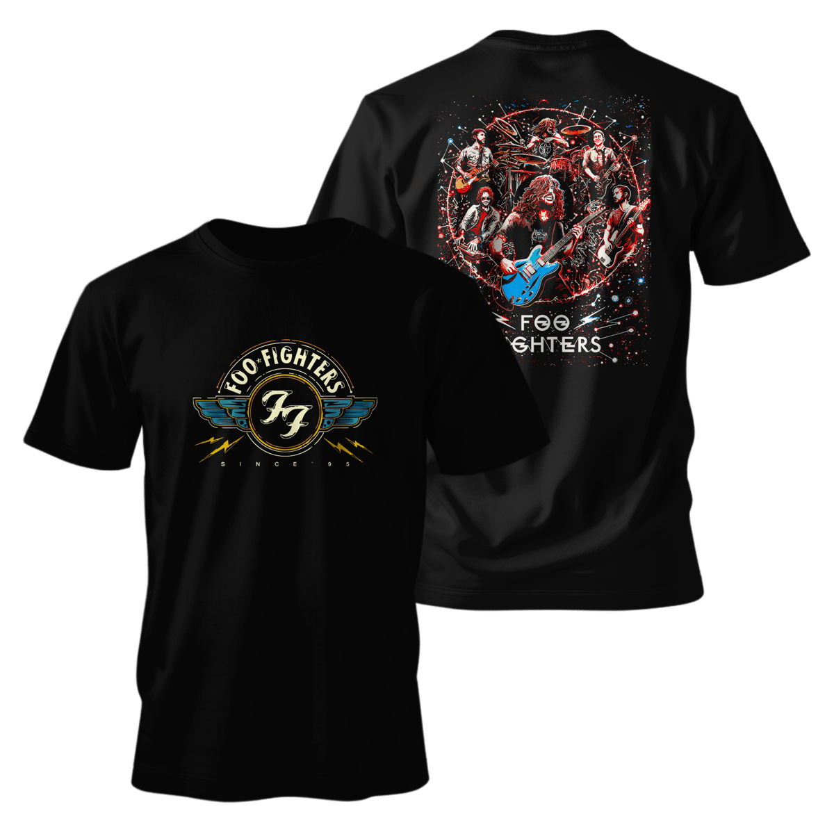 Nome do produto: Metal Band Unisex - Foo Fighters