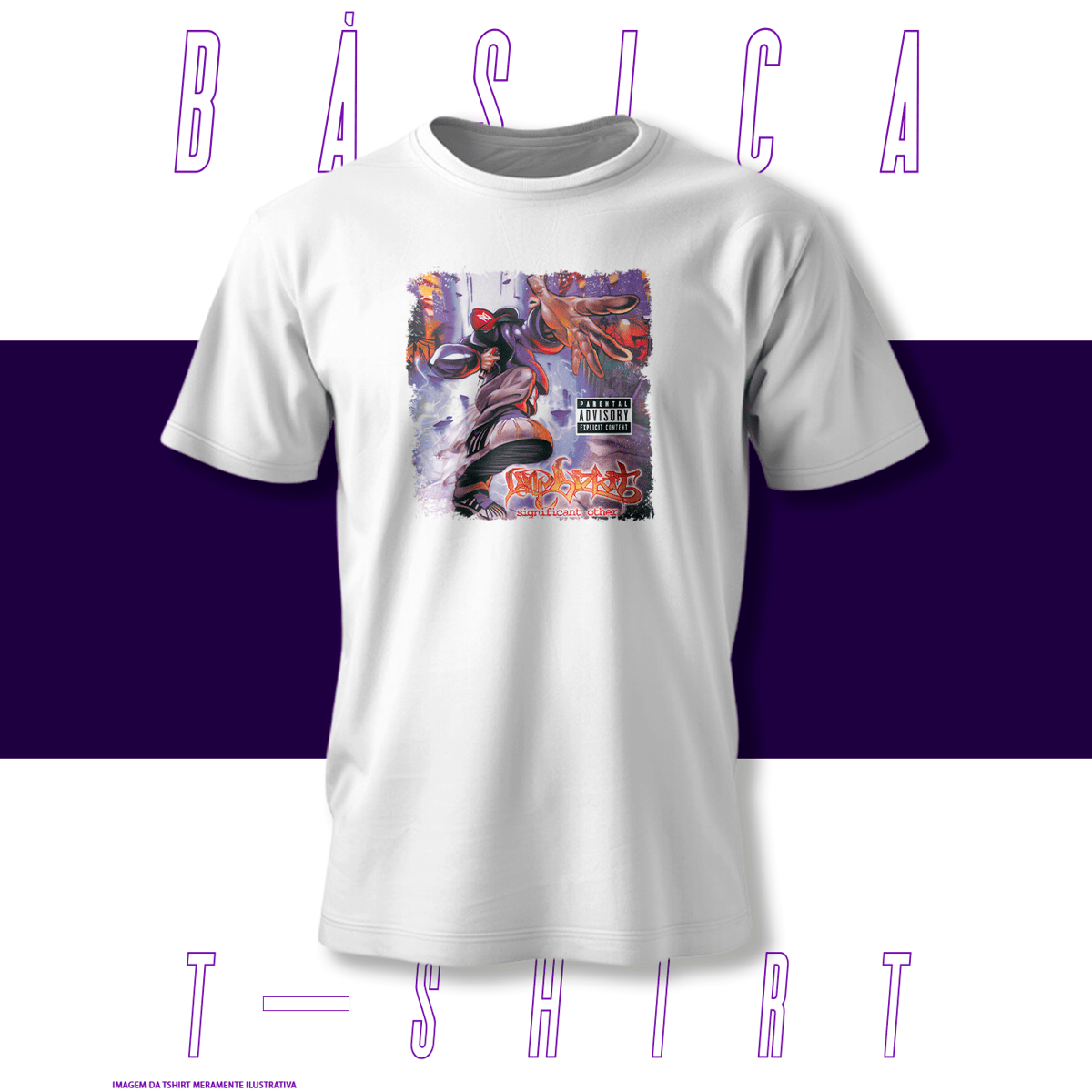 Nome do produto: Camiseta Básica - Limpbizkit