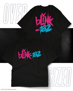 Nome do produto Oversized Unissex - Blink 182