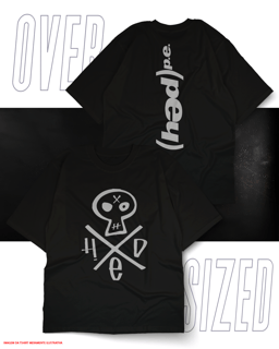 Nome do produto  Oversized Unissex - Hed p.e.