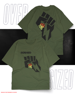 Nome do produto Oversized Unissex - Skindread