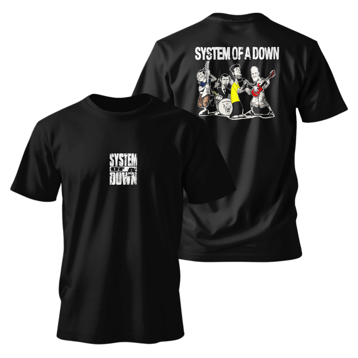 Nome do produto: Metal Band Unisex - System of a Down  