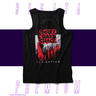 Nome do produto Regata Premium - Three Days Grace